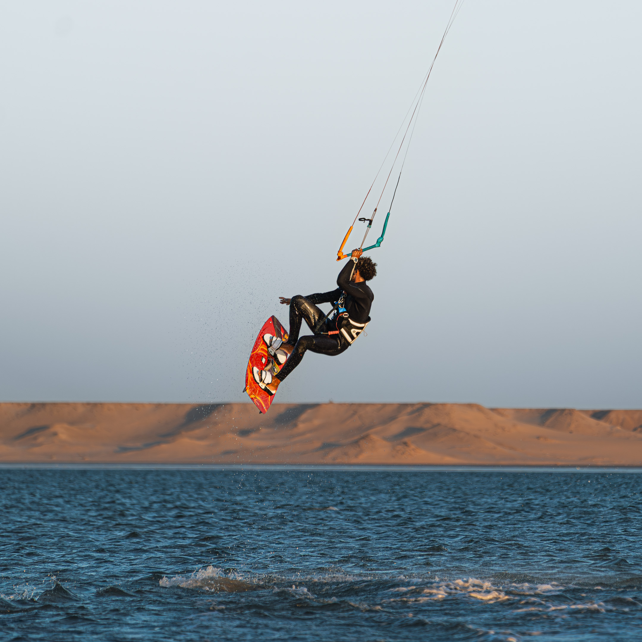 Kitesurfing
